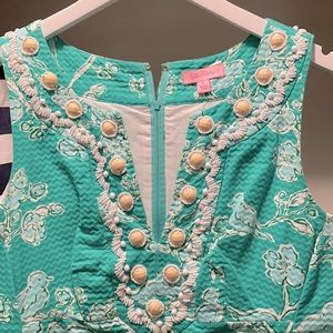 Lily Pulitzer Birds & Bees Jacquard Beaded Dress